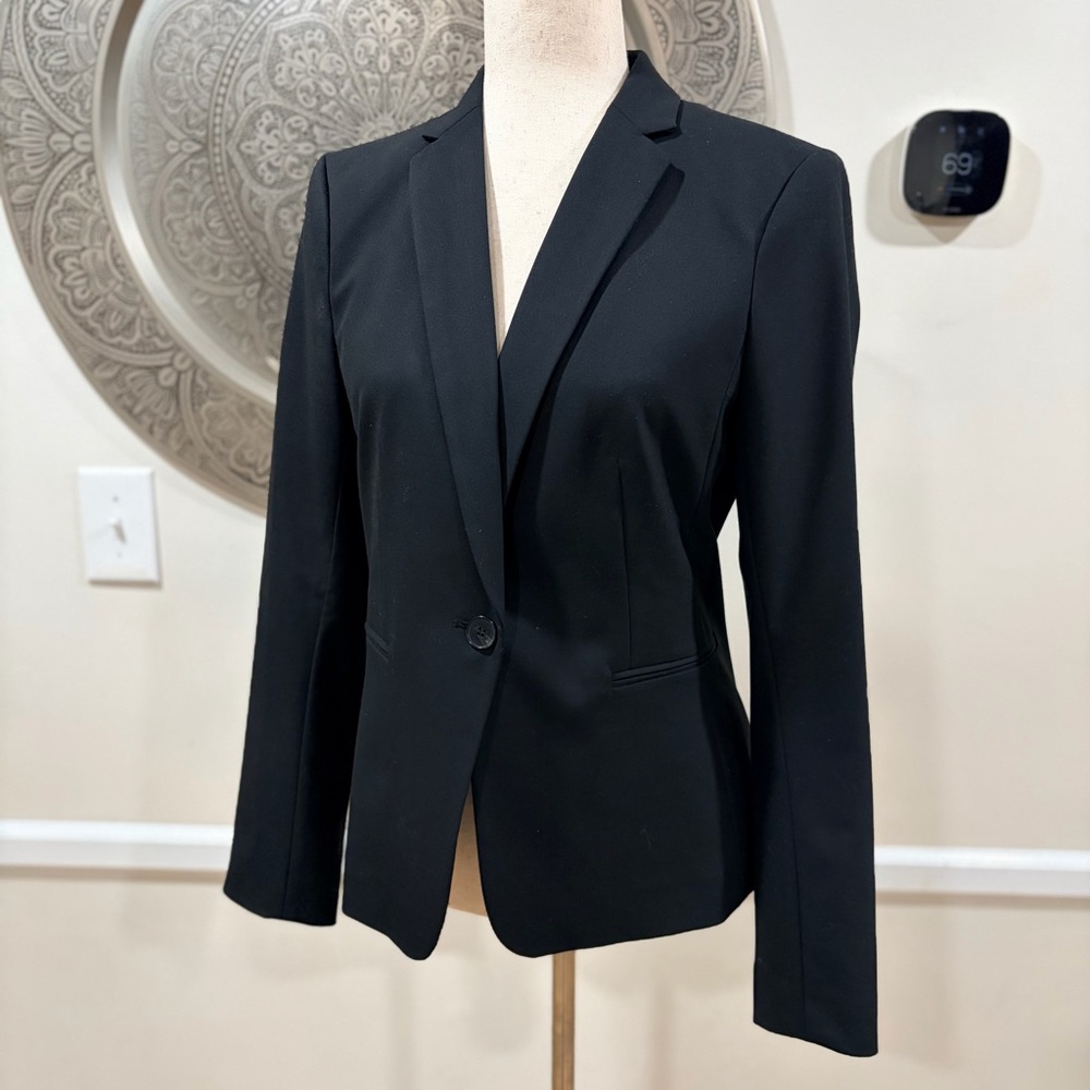 H&M Black single button blazer